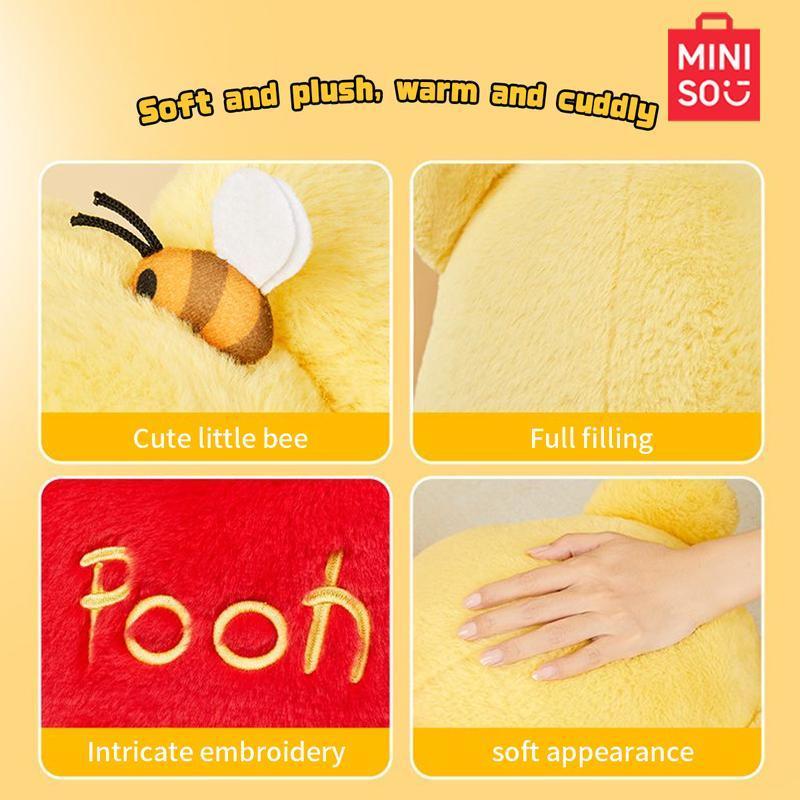 Disney Winnie the Pooh Series - Classic Sitting Plush Toy 18'' & 24'', Soft & Cuddly Collectible Bear Figure for Kids & Fans