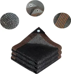 2026 New 90% Blackout Cloth (Black) - 10 x 13ft UV-Resistant Shade Net with Reinforced Rivets, Suitable for Outdoor Adventures / Camping / Garden / Patio / Greenhouse.Mesh Shade Cloth tiktokshopspringglowup,summervibes