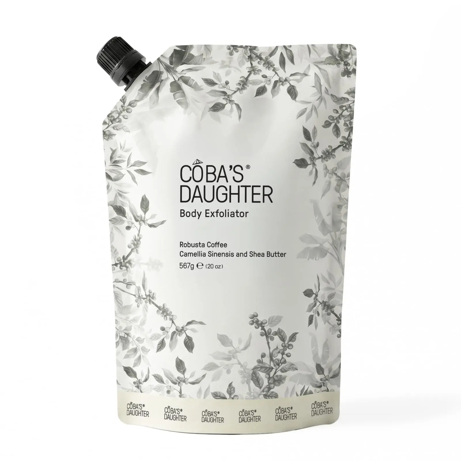 COBA'S DAUGHTER Coffee Scrub Refill – Cellulite, KP, Stretch Marks 20 oz