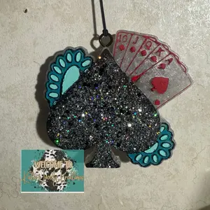 Western spade car freshie!