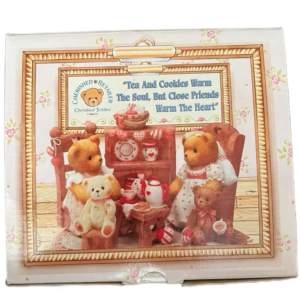 ドラミちゃん様 4Set Cherished Teddies Cherished Teddies Porcelain Figurine - 482544 - Original Packaging