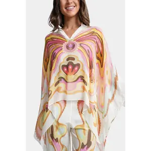 Georgette Kaftan Blouse