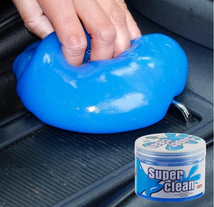 Car Cleaning Gel,General Keyboard Notebook Cleaning Gel Magic Cleaning Mud, No Nead Corners, Convenient and Fast Cleaning(Randomly Send Solors) Slime