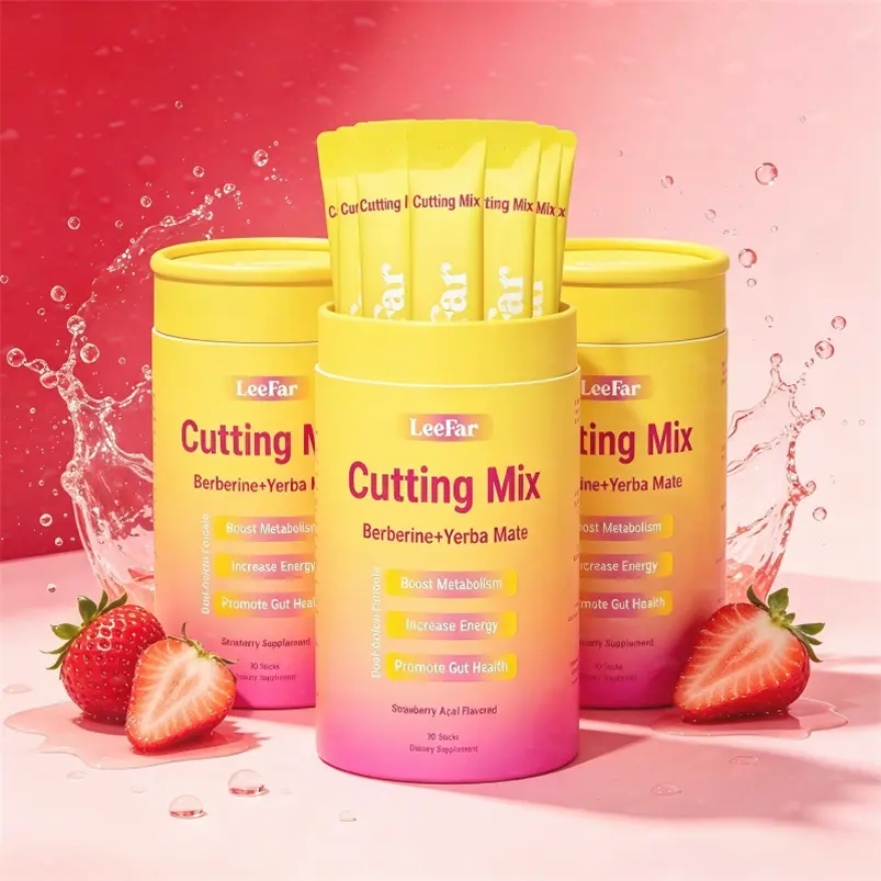 3P | Freshness Strawberry | Cutting Drink Mix –| Strawberry Açaí Flavor – 30 Servings