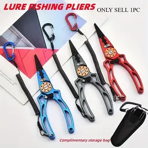Aviation Aluminum Wire Pliers Multi-functional Fishing Pliers Outdoor Fishing Tools Fish Control Pliers, and Line Cutting Pliers