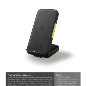 InfinityLab InstantStation Stand 33W PD USB-C USB-A Wireless Charger Harman NEW