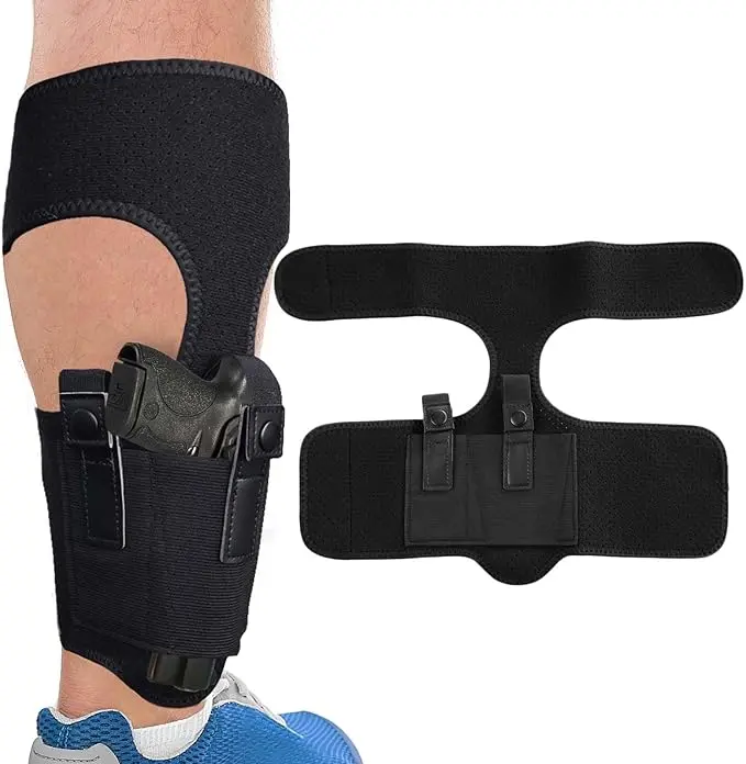 Ankle Holster for Men Women, Leg Gun Holster Pistol Airsoft Holsters, Universal Right Left Hand Gun Holster Compatible