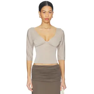 With Jean Lana Top in Stone