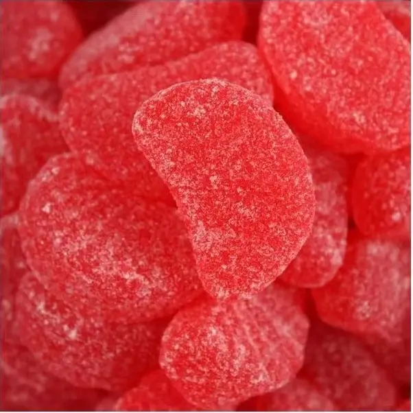 Fruit Jelly Cherry Slices Candy Soft Chewy Fruity Viral Sweet Treats outdoorfun