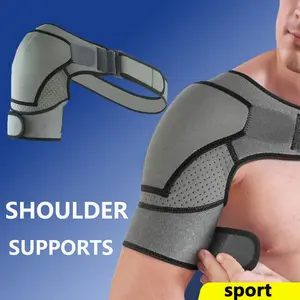 Adjustable Shoulder Brace for Torn Rotator Cuff, Ac Joint Support, Stability & Compression, Fits Left or Right, Men & Women