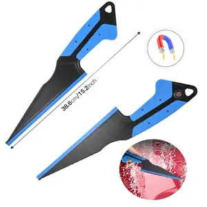 Magnet Handle Water Squeegee Car Window Tint Cleaning Tool Rubber Scraper Windshield Cleaning Water Remover Car Wash Accessories