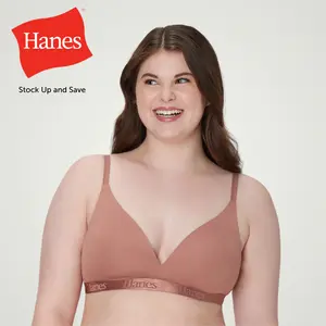 Hanes Originals Women's Supersoft Contour T-shirt Bra Comfortable Fit Everyday Support Breathable Mho113