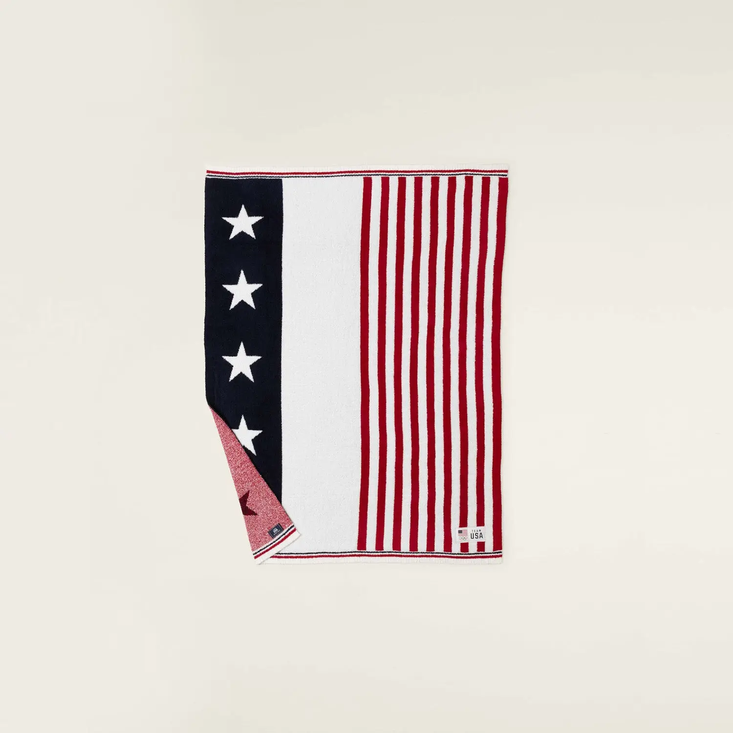 Team USA x Barefoot Dreams Stars And Stripes Blanket