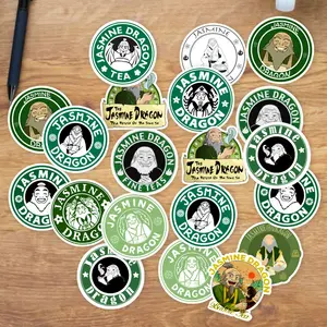 Stickers Pack 20 Pcs Jasmine Luggage Dragon Bumper Laptop Uncle Vinyl Water Iroh Colorful Waterproof Bike Car Aesthetic Guitar Bottle Skateboard