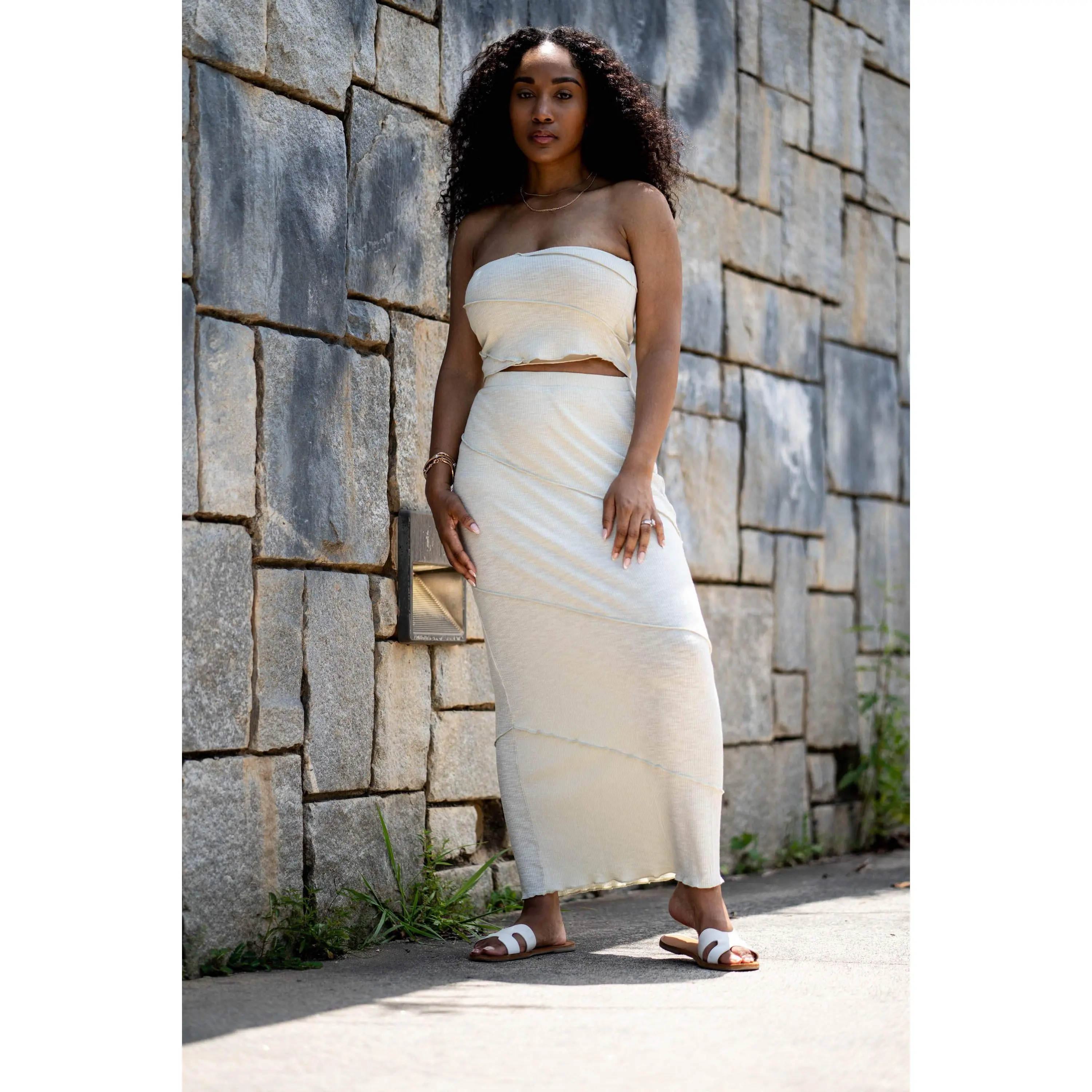 Tube Top and Maxi Skirt Set