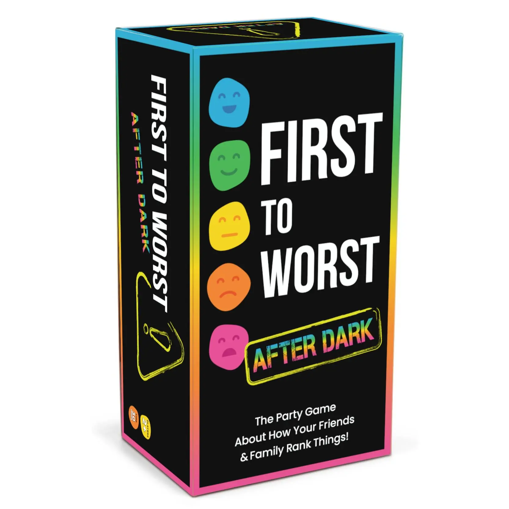FIRST TO WORST After Dark Party Game – The Adult Card Game About How Your Friends & Family Rank Things | Funny Ranking & Guessing Board Game for Adults, Couples, Game Nights, Parties & Fun Gift Ideas