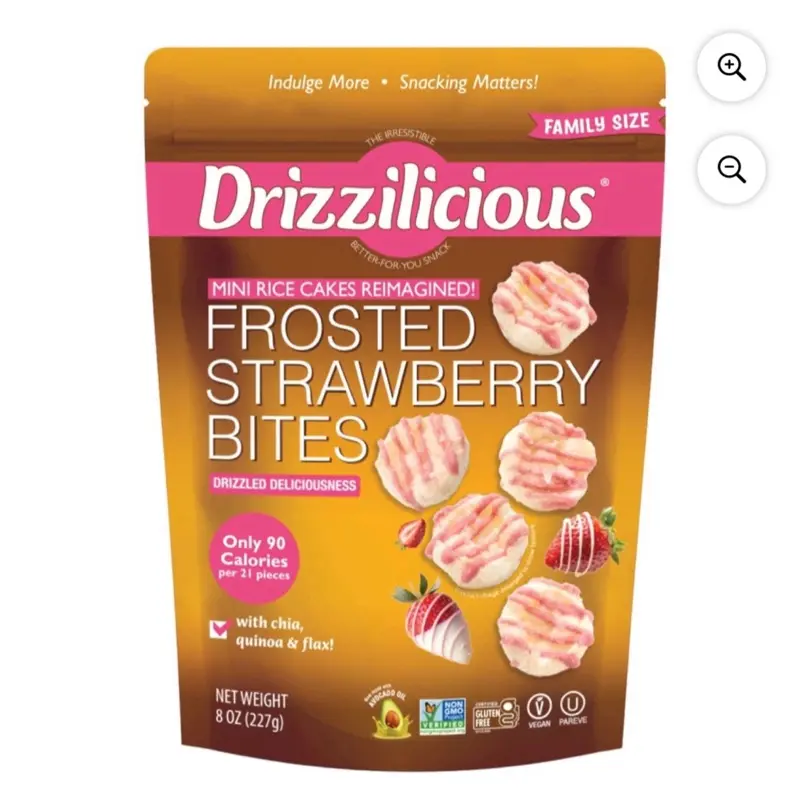 Drizzilicious Frosted Strawberry Mini Rice, 8 oz