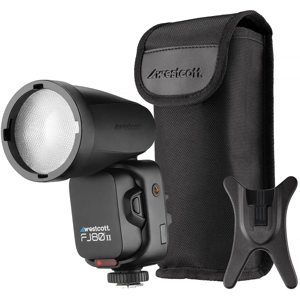Westcott FJ80 II M Touchscreen Speedlight with Multi-Brand Camera Mount (80Ws)