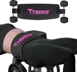 Hip Thrust Belt for Gym & Pilates,Booty Belt for Hip Thrust,Hip Belt Pad for Glute Bridge Butt Workout with Dumbbells Kettlebells for Lunges Reverse