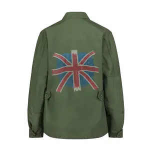 British Flag  Army Jacket