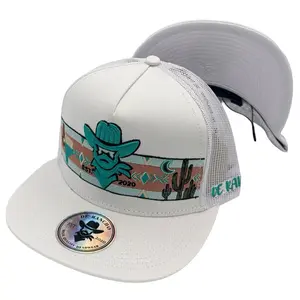 De Rancho Aztec Band Hat (White) DR137