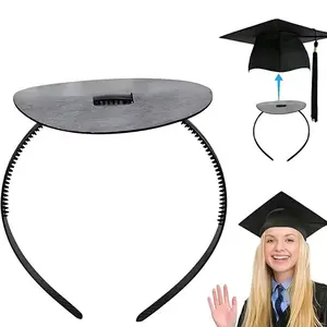 Graduation Cap Headband Insert - Soft Felt & Flexible Plastic - Graduation Hairstyle Protector - Graduation Day Accessories for Students