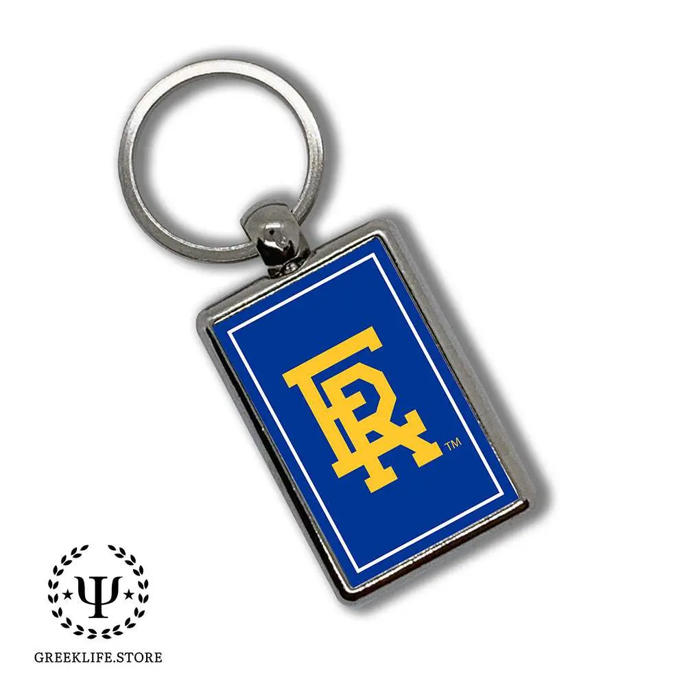 Embry-Riddle Aeronautical University ER Sport Keychain Rectangular