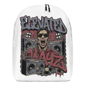Elevated Wayz Hip Hop Vibes Backpack