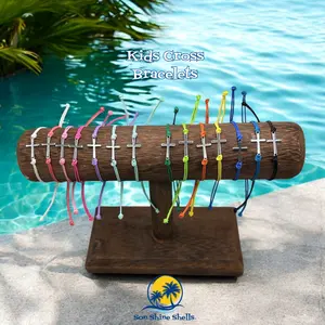 Children's Cross Bracelet - Waterproof Handmade Kids Cross Bracelet