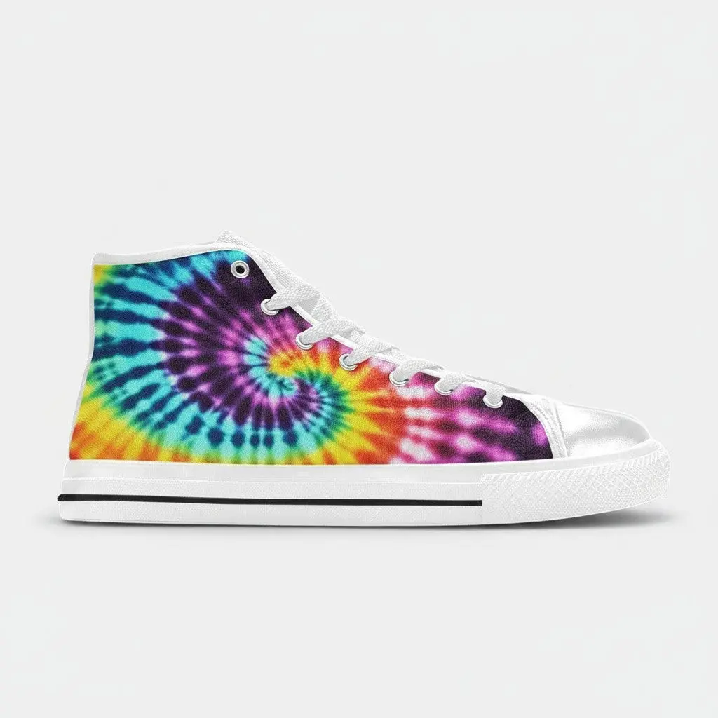 MEN'S Tie Dye Art Iv Custom Shoes | Freaky Shoes®