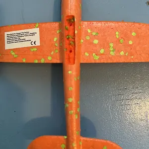 Colorful Durable Foam Airplane Launcher Toy, 1 Set Outdoor Fun Hand-Throwing Airplane Toy, Outdoor Sports Toy for Kids, Birthday Gift for Boys & Girls