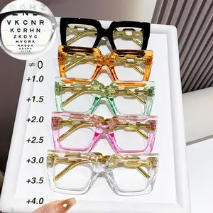 Trendy Tortoise Pattern Reading Glasses, Simple Style Eyeglasses for Everyday Use, Fashion Accessories for Outdoor Activities