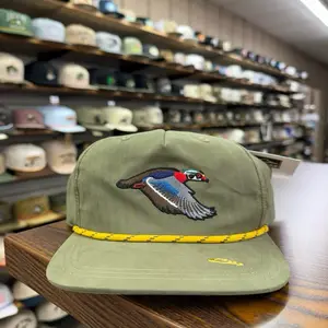 Drake Duck Rope Hat - Kalamata Olive