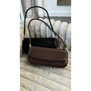 “Dual Charm” – Genuine Leather Bag with Two Straps