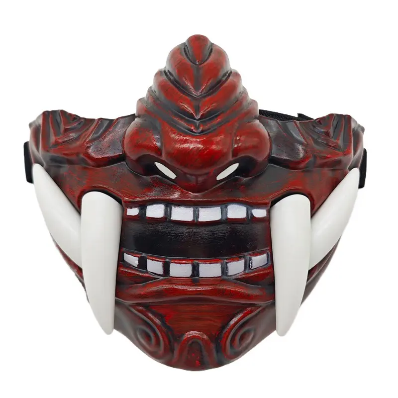 Chibi Bodhidharma Mask Bodhidharma Cosplay Noh Japanese Noh Mask Halloween Party Accessories Costume Mask