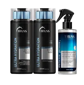 TRUSS Ultra Hydration Shampoo and Conditioner Set Bundle with Deluxe Prime Hair