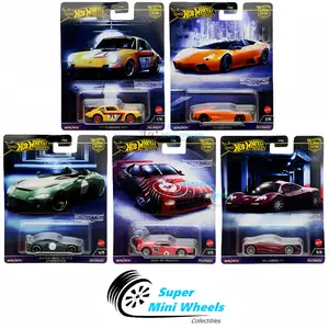 Hot Wheels Premium 2024 Car Culture G Case - Exotic Envy - 5 Cars Set