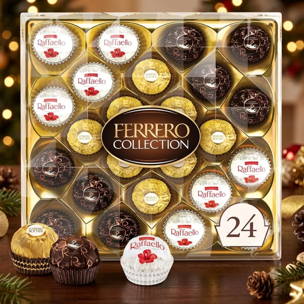 Ferrero Collection Assorted Chocolates 24 Count 9.1 oz Gift Box