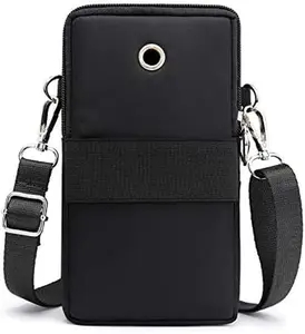Small Crossbody Wallet Phone Bag Women Mini Crossbody Purse Cell Phone Shoulder Bag Mini Wallet Over Shoulder Strap