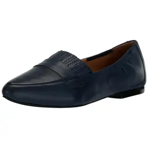 Trotters Emotion Navy Leather  T2056-400 Women's