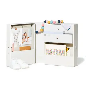 Shagreen Baby Vault Keepsake Box | Memory Box, Perfect Gift for New Parents, Baby Shower