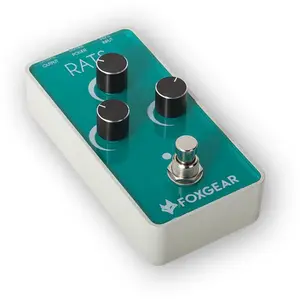 Foxgear RATS Classic Distortion Effect Pedal - Vintage Tone Inspired Noise-Free Transparent Circuitry for Rock'n Roll