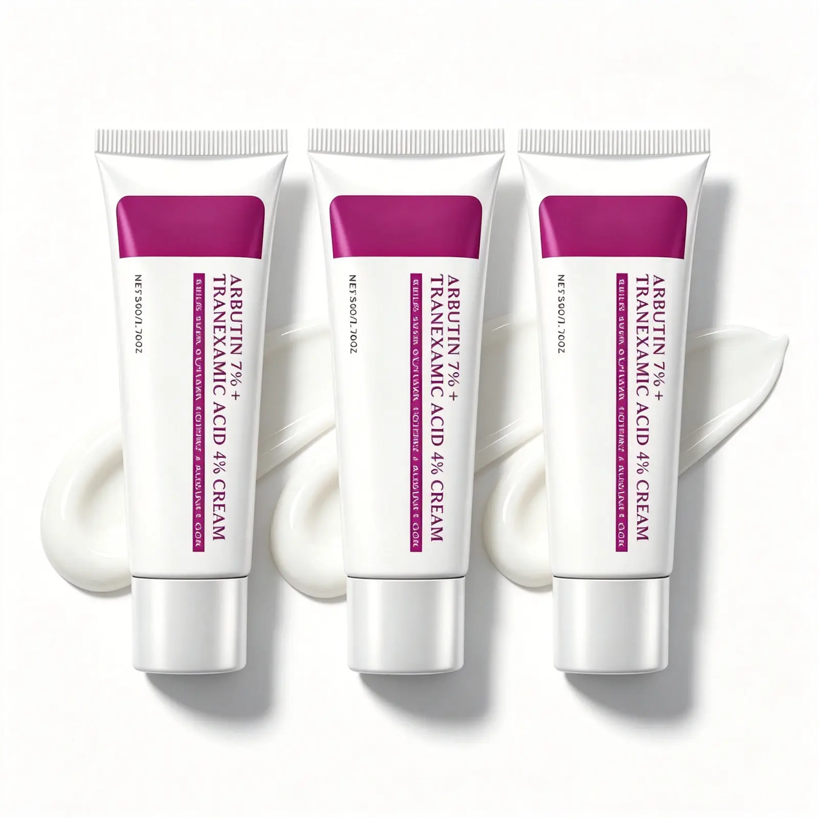 Arbutin 7% + Tranexamic Acid 4% Cream, 70,000ppm Arbutin, 40,000ppm TXA, Niacinamide, Glutathione, Dark Spots, Freckle, Blemishes, Pigmentation, Skin Care, 50ml, 1.69 fl.oz.