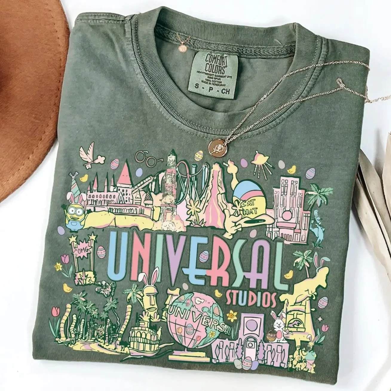 Youth&Adult Comfort Colors Universal Studios Shirt, Universal Studios 2026 Trip Tee, World Family Vacation Shirt, 2026 Travel Gift M0ZYH