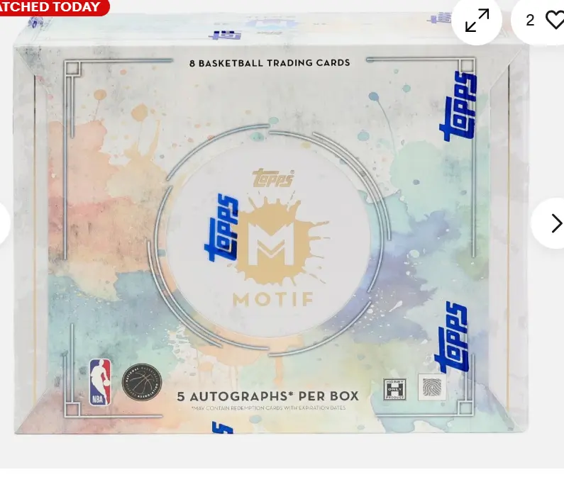 2025-26 Topps MOTIF Basketball Hobby Box