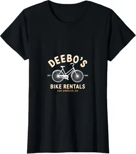 Deebo's Bike Rentals Los Angeles, CA Est 1995 Vintage Graphic Tees Menswear Casual Cotton Streetwear T Shirts for Women Unisex