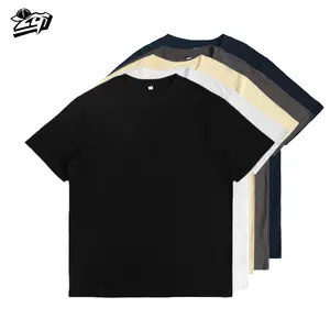 Mens Round Neck Plain T-Shirts - Summer Fashion Casual Loose Cotton Tee Top,Short Sleeve Crew Neck Plain Novelty T Shirt for Men and Women