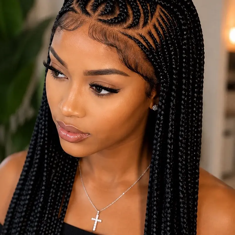 Luxury Knotless Box Braids