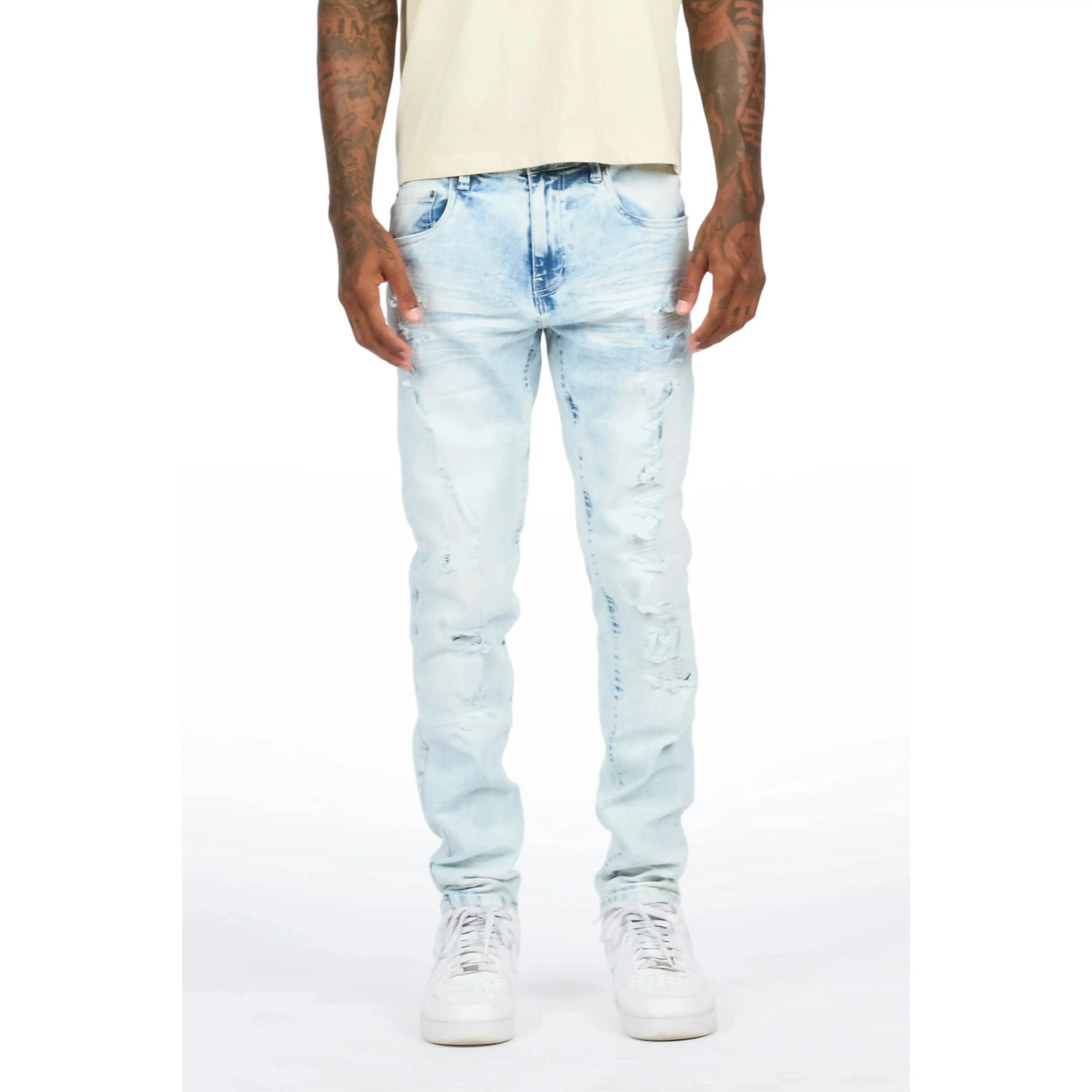 Kennet Bleach Blue Slim Fit Jean