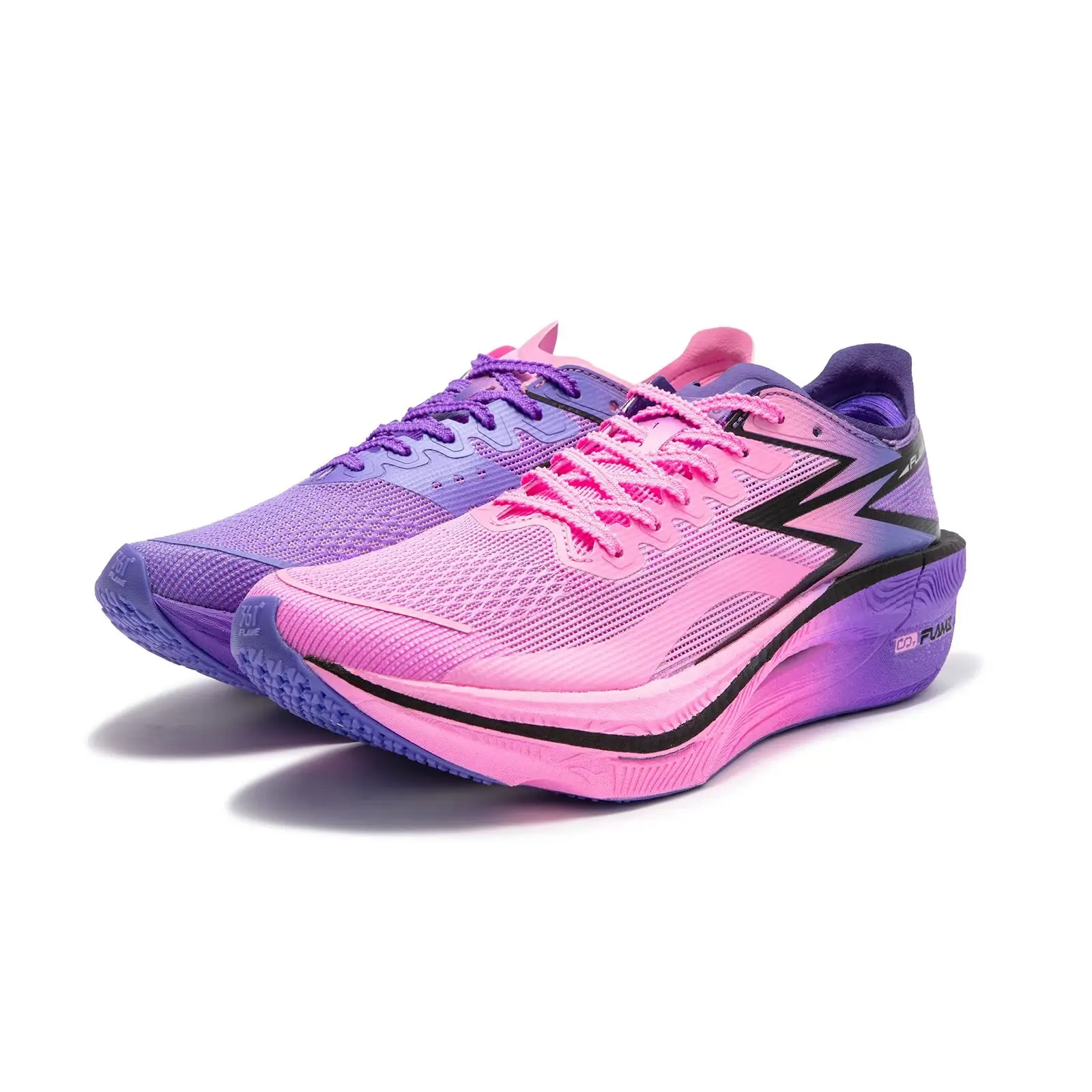 361° Flame 3.0 Carbon Plate Running Shoes for Men Wide Foot Sneakers Lightweight Breathable Marathon Runners Daily Training Shoes Zapatillas para hombres profesionales